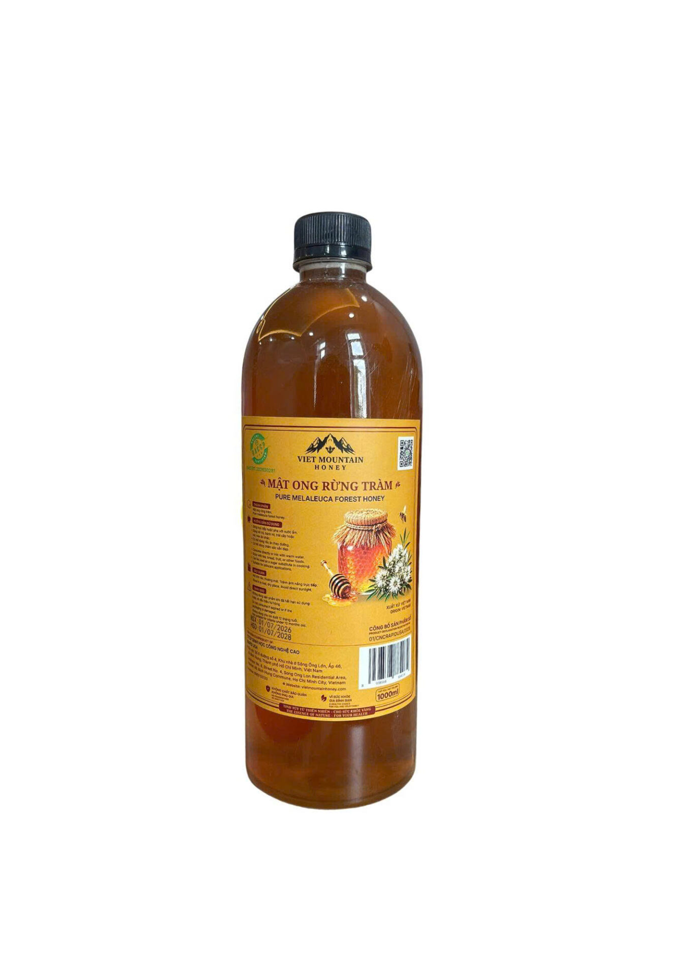 Mật Ong Rừng Tràm 1000ML
